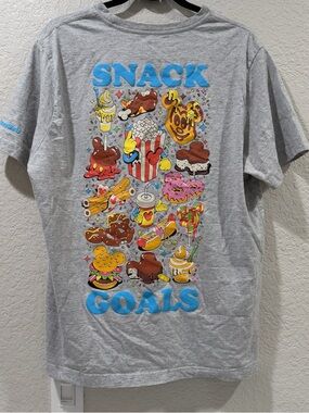 Disney Parks Disney Eats Mickey Snack Goals Short Sleeve Tee Shirt Size Large